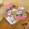 【LOVELY HOME】 Microwave Oven Gloves Pad Towel Three-piece Set Baking Set Home Heat-resistant Gloves Microwave Oven gloves Heat-resistant Gloves Microwave Oven Three-piece set Specification image